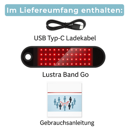 Lustra Band Go - Hautverjüngende Lichttherapie für Hände