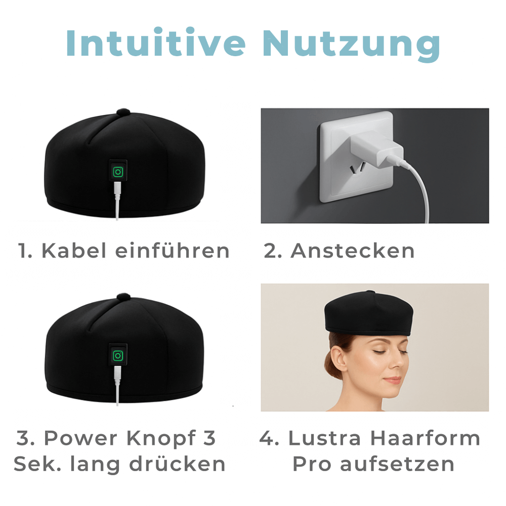 Lustra Haarform Pro - Rotlichttherapie für Haarwachstum