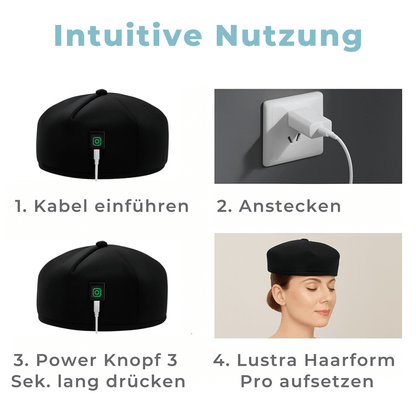 Lustra Haarform Pro - Rotlichttherapie für Haarwachstum