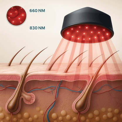 Lustra Haarform Pro - Rotlichttherapie für Haarwachstum