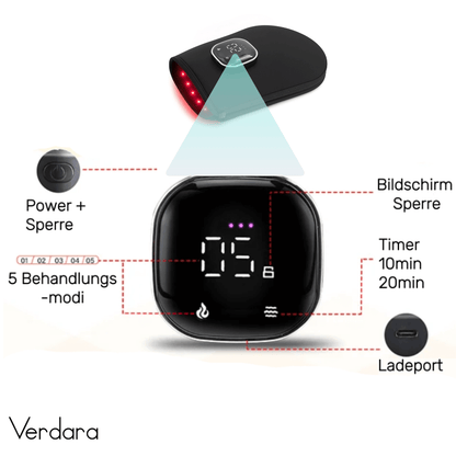 Lustra Hand Pro - Hautverjüngende Lichttherapie für Hände